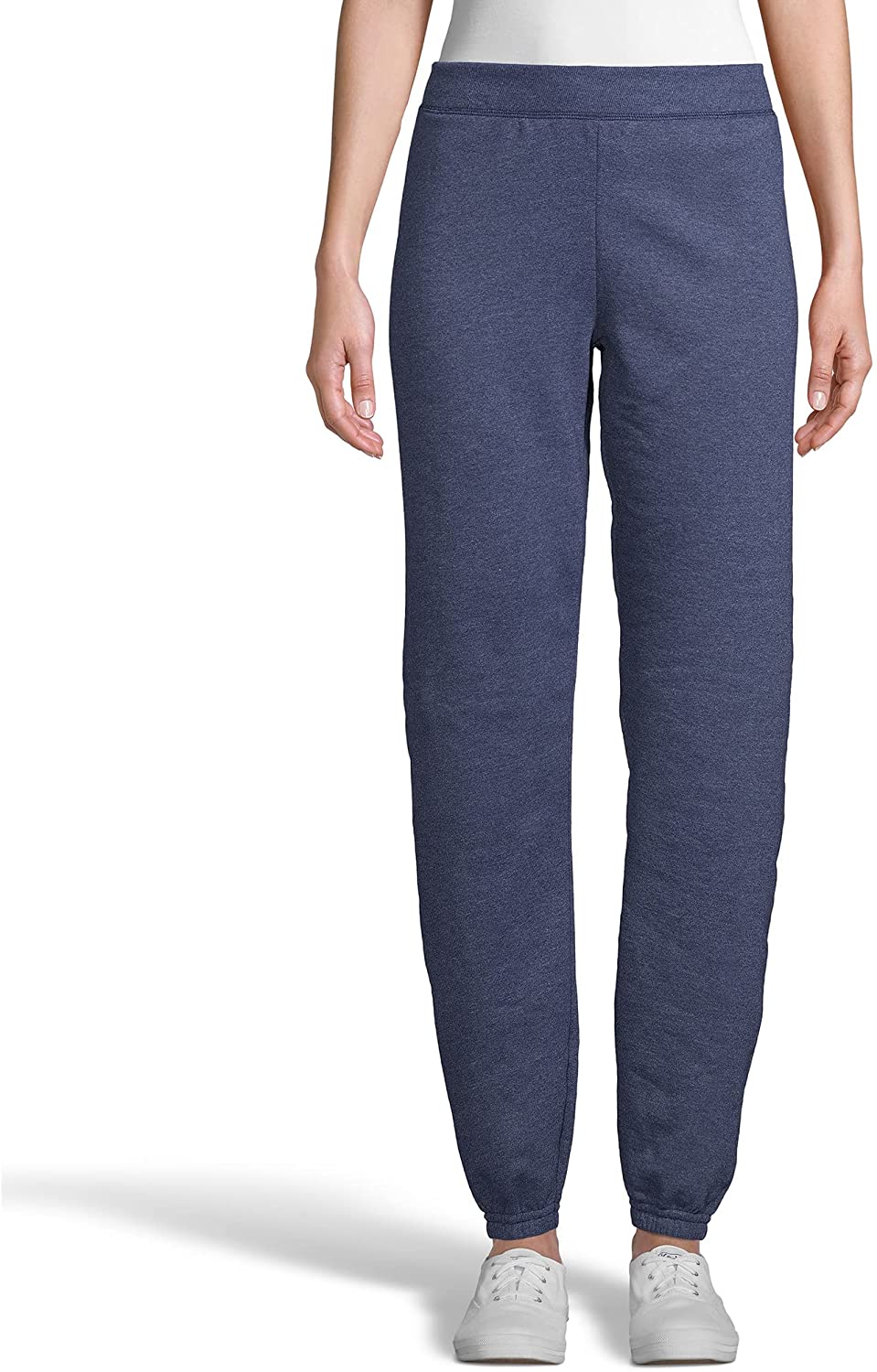Hanes ComfortSoft EcoSmart Women's Petite Open Leg Sweatpants-O4634