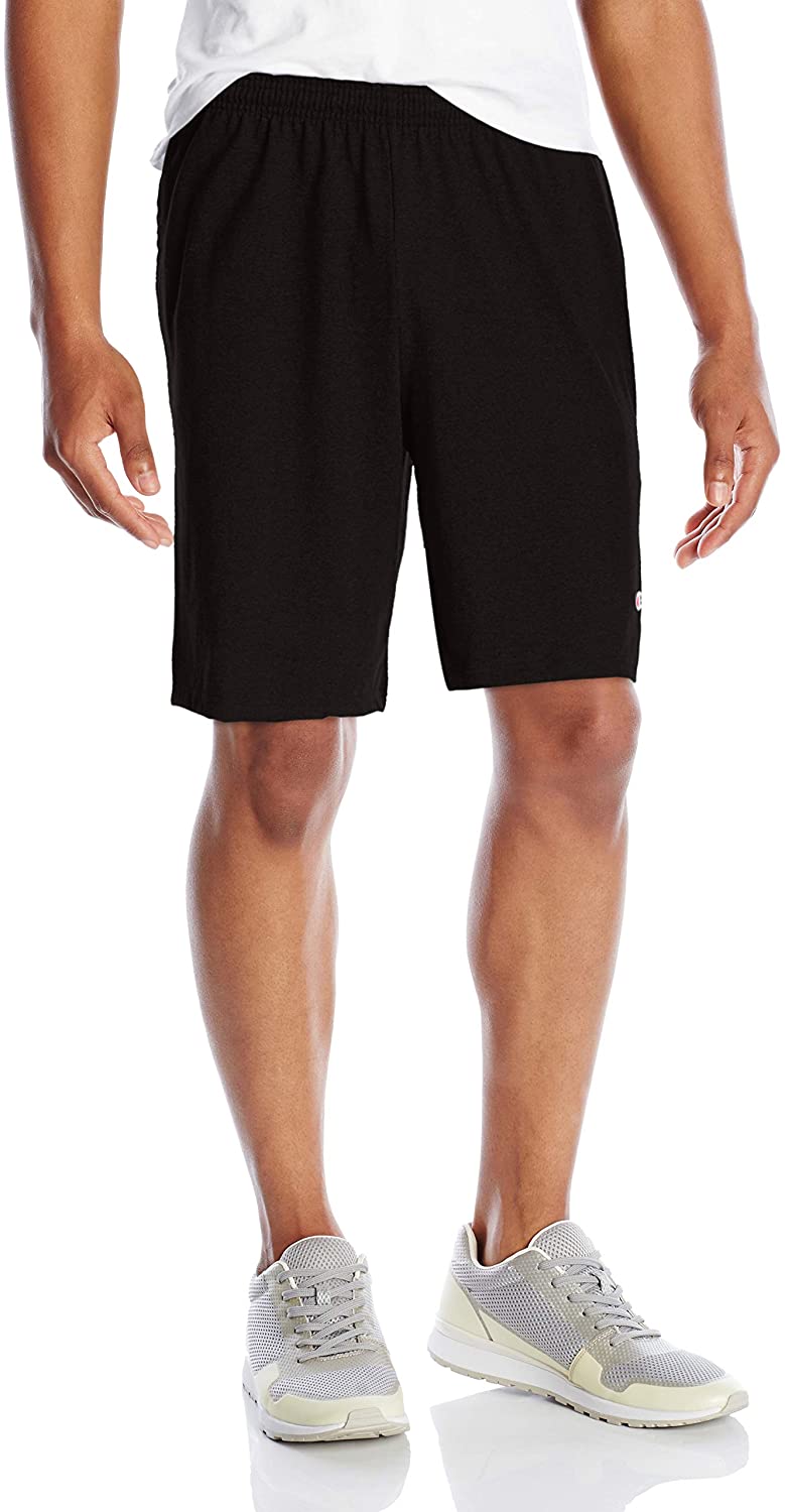 Champion Authentic Cotton 9-Inch Mens Shorts with Pockets