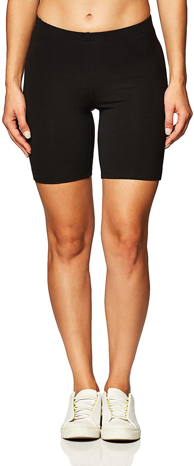 Hanes Womens Stretch Jersey Bike Shorts-O9291