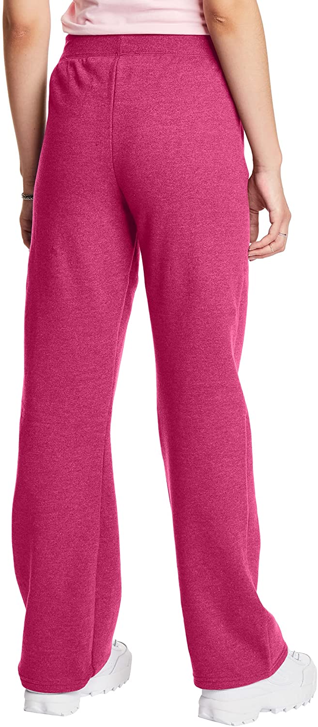 Hanes ComfortSoft EcoSmart Women's Petite Open Leg Sweatpants-O4634