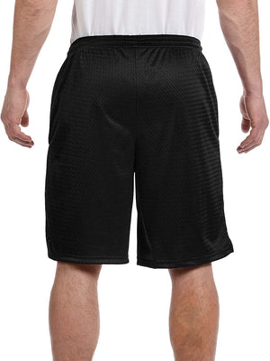 Champion Long Mesh Mens Shorts with Pockets-81622 407Q88