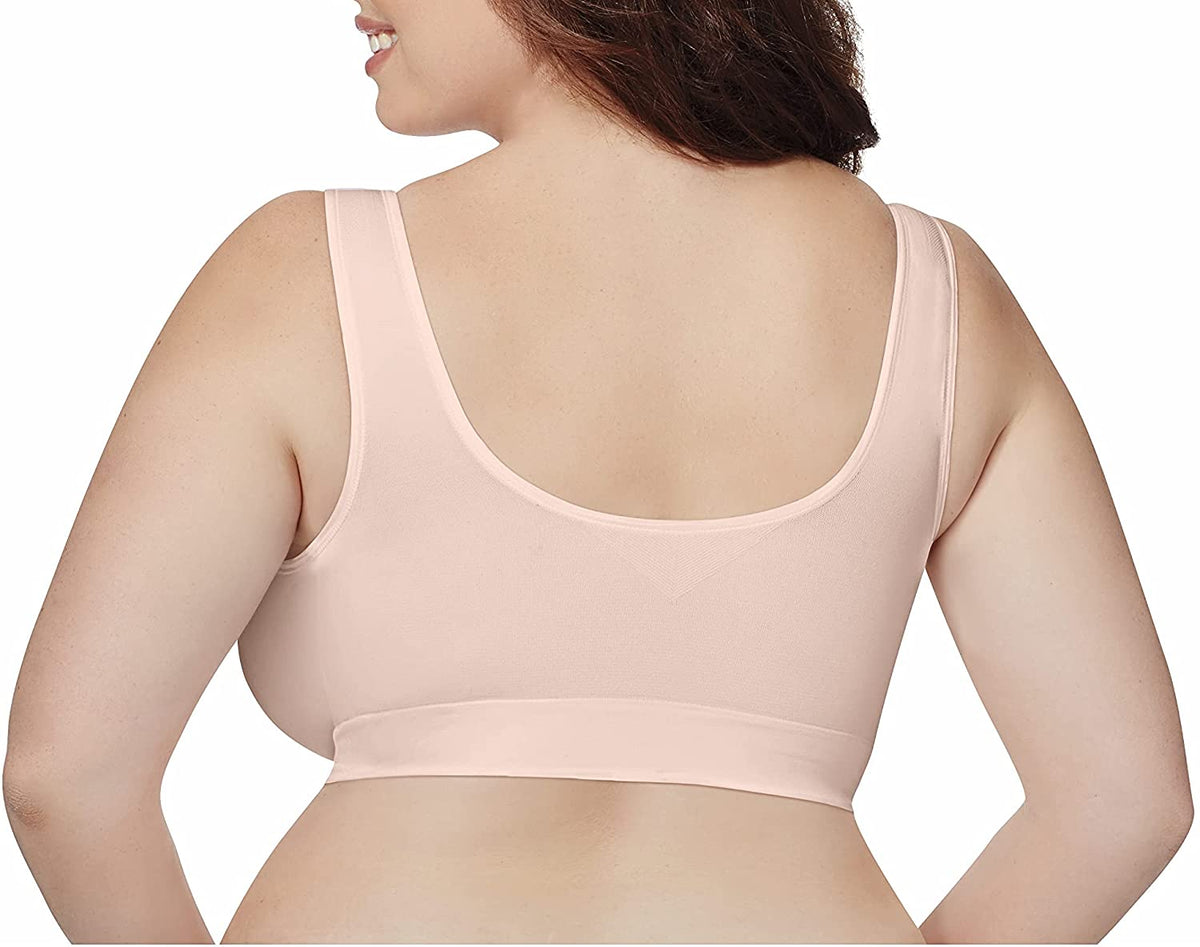 Just My Size Pure Comfort Front-Close Wirefree Bra-1274