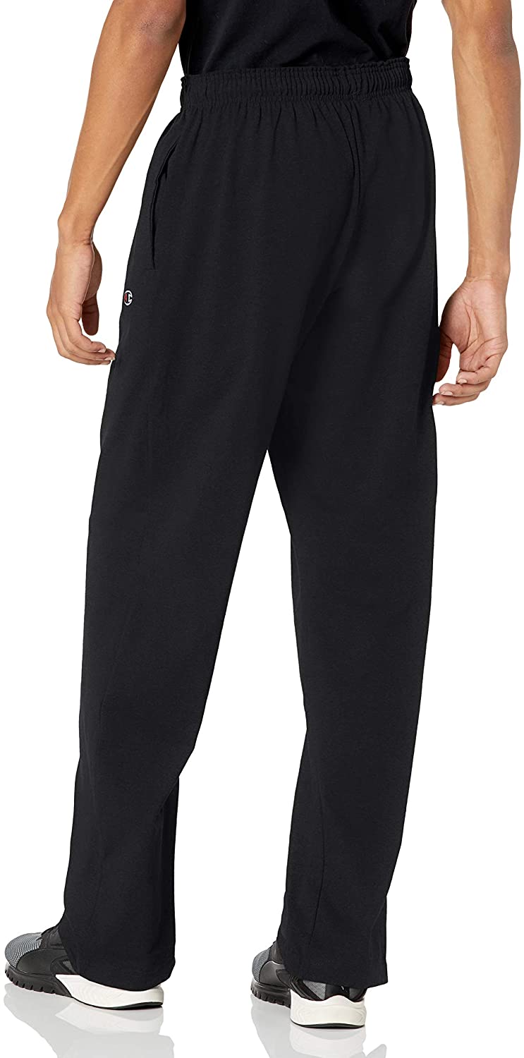Champion Authentic Mens Closed Bottom Jersey Pants