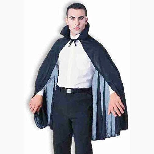 Vampire Black Cape 45" Long