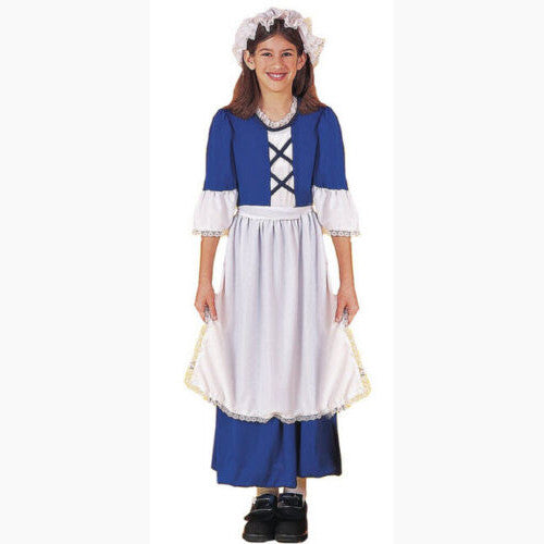 Child Colonial Girl Costume