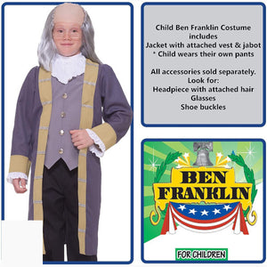 Child Benjamin Franklin Costume