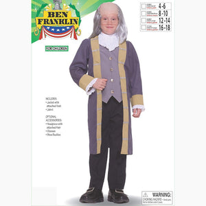 Child Benjamin Franklin Costume