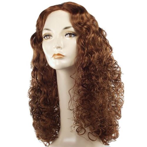 Madge Yenta Brown Fl Red Wig