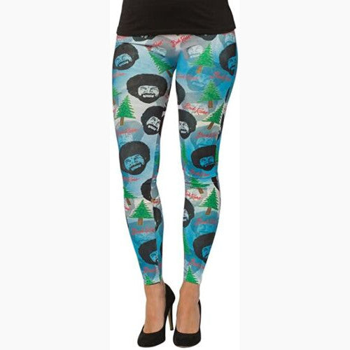 Bob Ross Leggings Women's TV Artists Costume