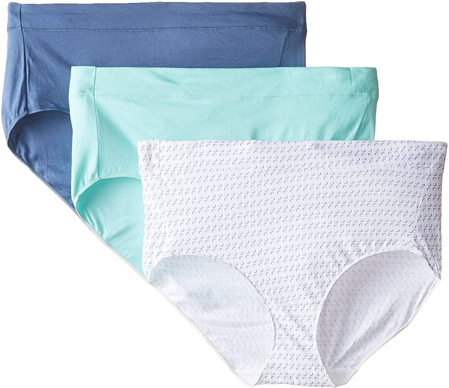 Hanes Women's Constant Comfort X-Temp Brief Panties 3-Pack-CC38AS