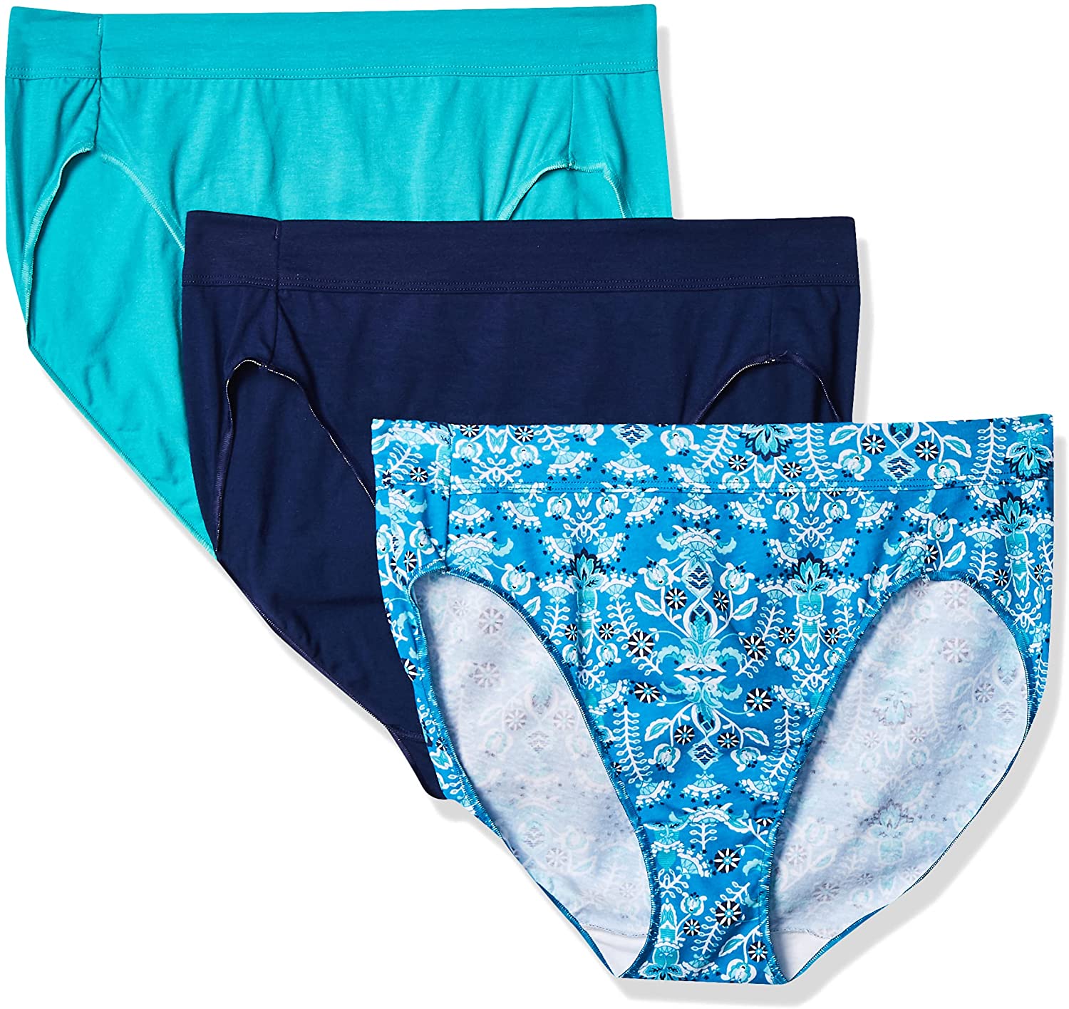 Hanes Women's Constant Comfort X-Temp Hipster Panties, 3+1 Pack 