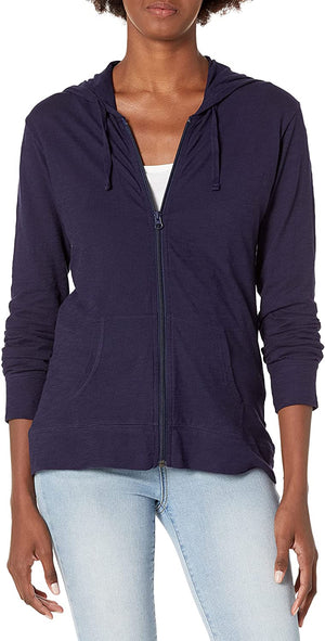 Hanes Women's Slub Jersey Hoodie-O9249