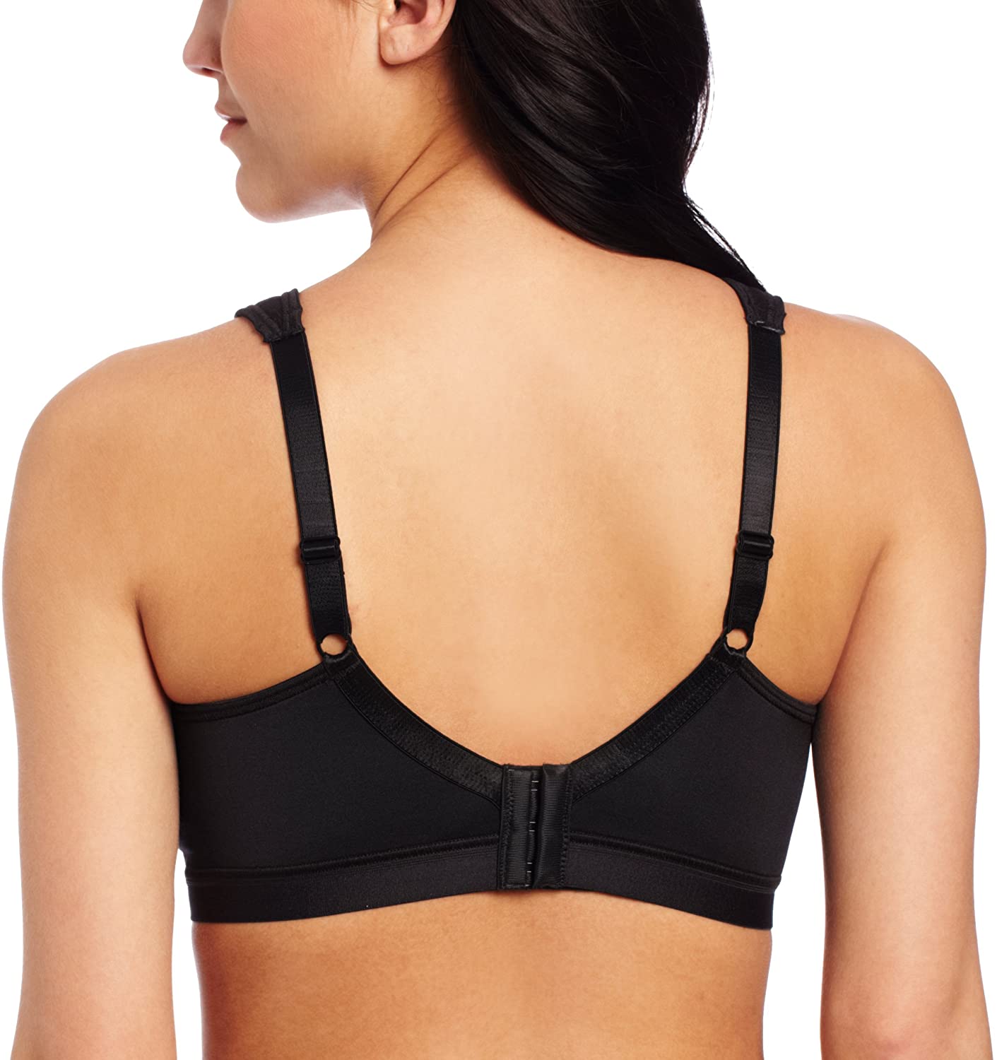 NEW WOMEN SIZE 38C PLAYTEX 18 HOUR ACTIVE BREATHABLE COMFORT BLACK WIREFREE  BRA