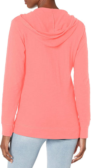 Hanes Women's Slub Jersey Hoodie-O9249