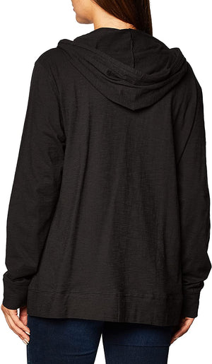 Hanes Women's Slub Jersey Hoodie-O9249