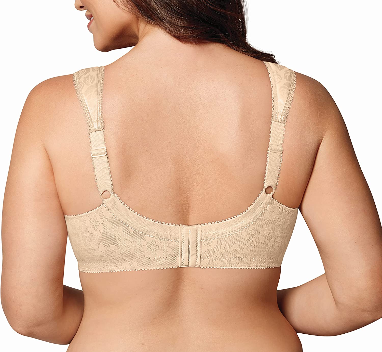 Playtex 18 Hour 4693 Original Comfort Strap Wirefree Bra White Size 42d for  sale online