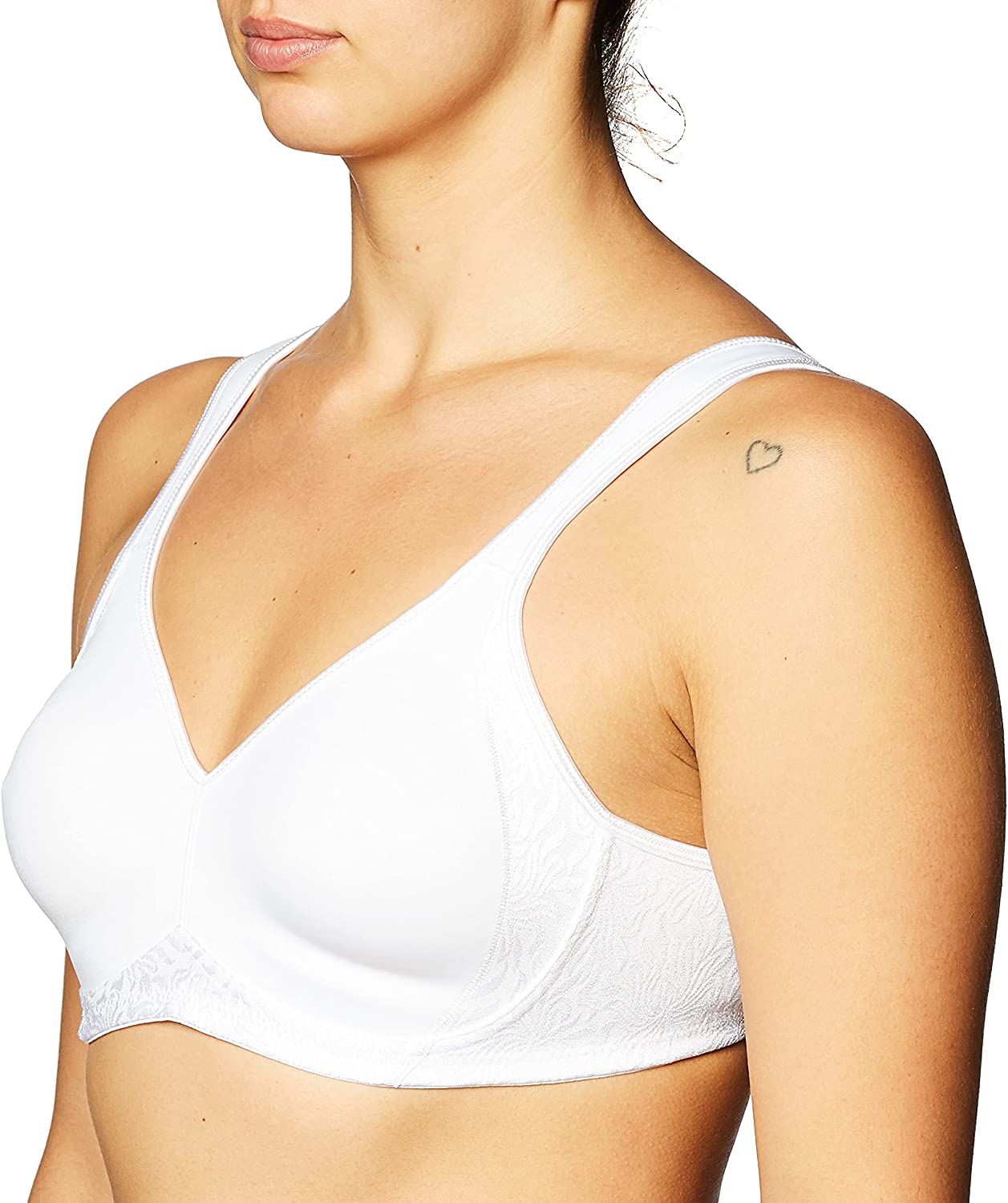 Playtex 18 Hour Side and Back Smoothing Wirefree Bra-4049 - activewearhub
