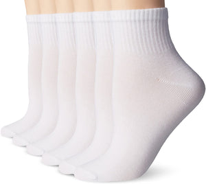 Hanes ComfortBlend Women's Ankle Socks 6-Pack-858/6