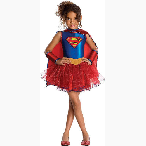 Superhero Tutu Kids Costume Supergirl