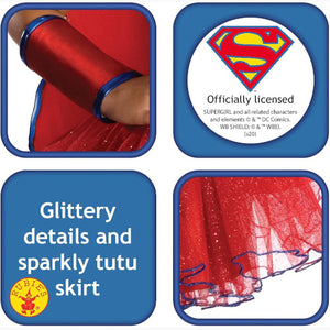 Superhero Tutu Kids Costume Supergirl