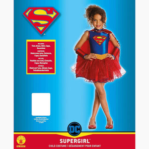 Superhero Tutu Kids Costume Supergirl