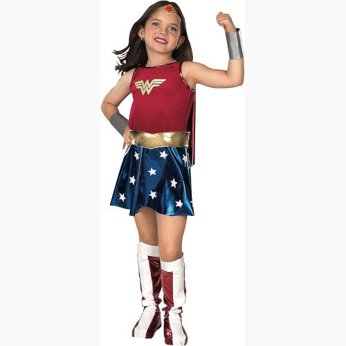 Super Dc Heroes Wonder Woman Childs Costume.