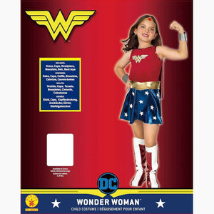 Super Dc Heroes Wonder Woman Childs Costume.