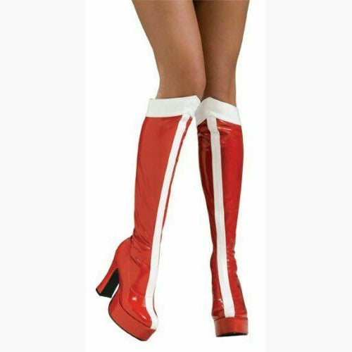 Sexy Wonderwoman Boots Adult Female Superhero