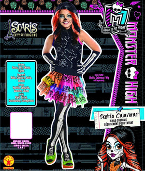 Skelita Calaveras Monster High Child Costume