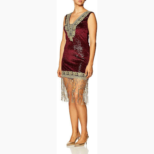 Sophisticated Lady Adult Womens Velvet Costume