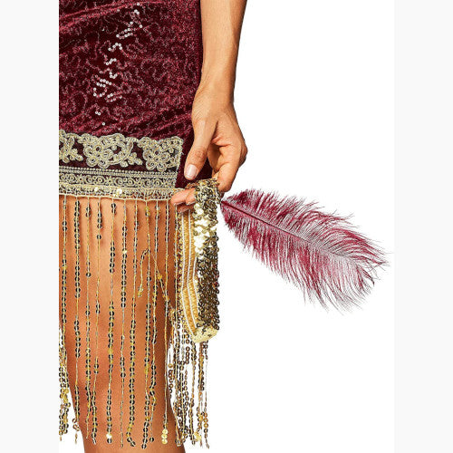 Sophisticated Lady Adult Womens Velvet Costume