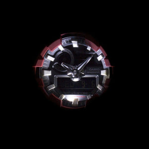 Casio G-Shock Analog/Digital Watch Red Resin GA-700-4A