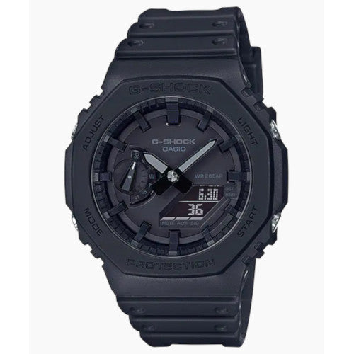 Casio G-Shock GA2100-1A1 Analog Digital Black Watch