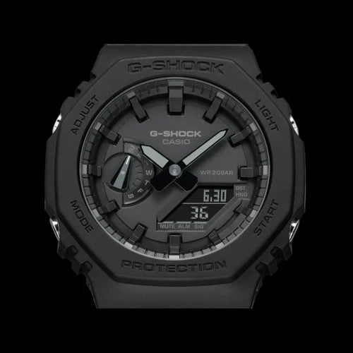Casio G-Shock GA2100-1A1 Analog Digital Black Watch