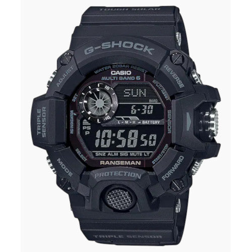 Casio Master of G Rangeman G-Shock Black Watch GW9400-1B