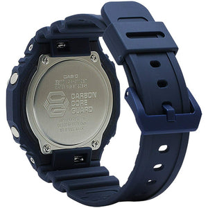 Casio G-Shock Navy Blue Grey Earth 2100 Series GA2110ET-2A Watch