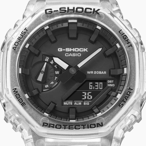 Casio G-Shock Ana-Digital Transparent Men GA2100SKE-7A