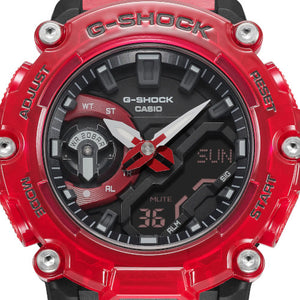 G-Shock Analog-Digital Transparent Mens Watch GA2200SKL-4A