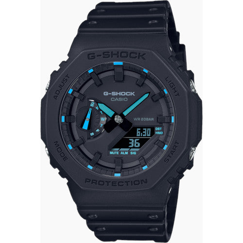 Casio G-SHOCK GA2100-1A2 Limited Edition Vibrant Neon Splash Watch