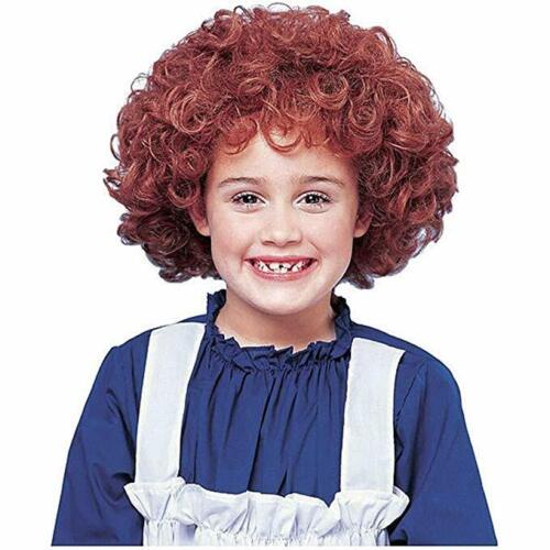 Orphan Annie Red Childs Wig Halloween Costume Accessory