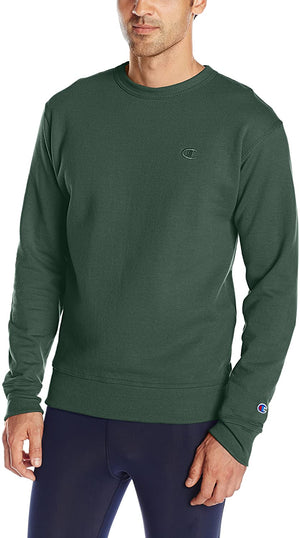 Champion Mens Powerblend Fleece Pullover Crew