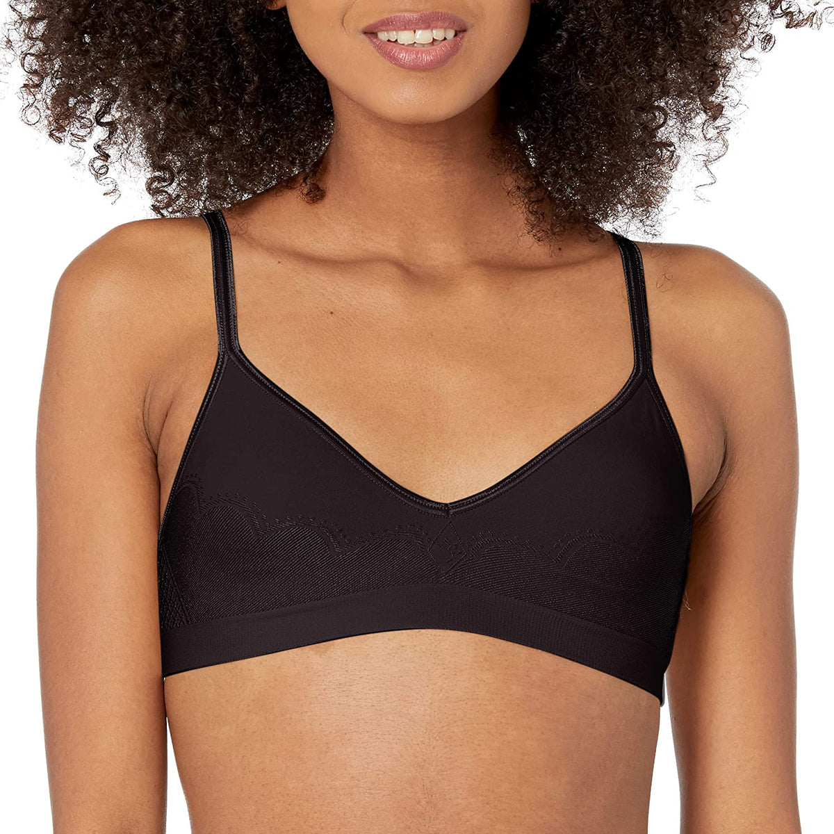 Hanes Ultimate Comfy Support ComfortFlex Fit Wirefree Bra-HU11