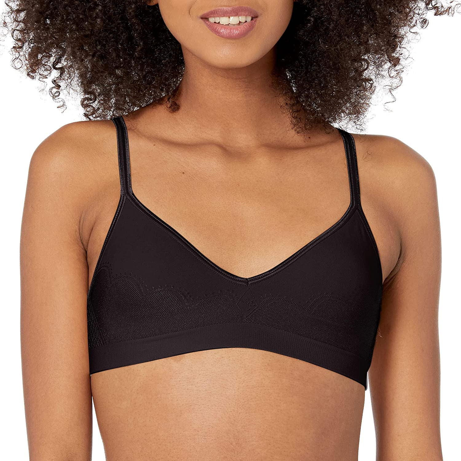 Hanes Ultimate Comfy Support ComfortFlex Fit Wirefree Bra-HU11