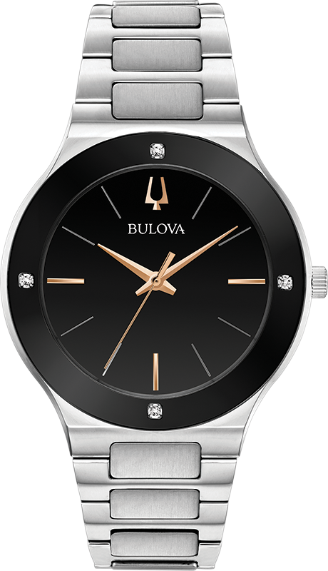 Bulova Futuro Quartz Mens Watch 96E117