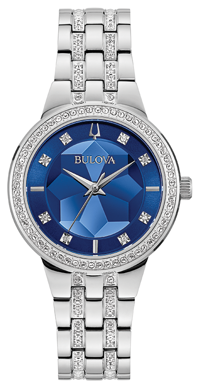 Bulova Crystal Quartz Womens Watch 96L276