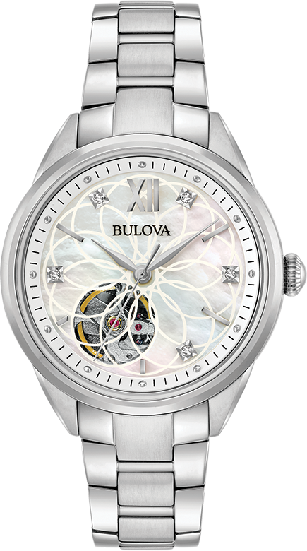 Bulova Classic Automatic Womens Watch 96P181