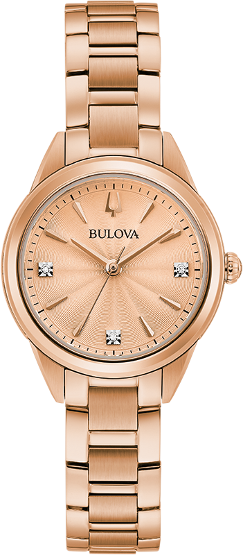 Bulova Classic Quartz Womens Watch 97P151