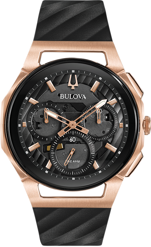 Bulova Curv Quartz Mens Watch 98A185