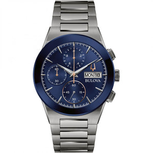 Bulova Modern Millennia Chronograph Quartz Mens Watch 98C143