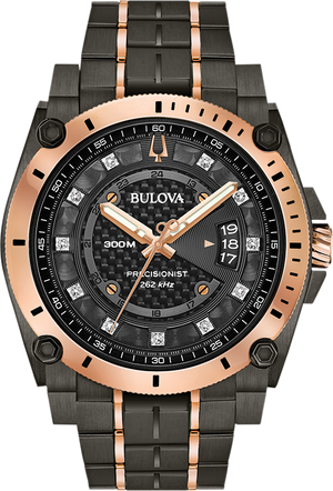 Bulova Precisionist Quartz Mens Watch 98D149